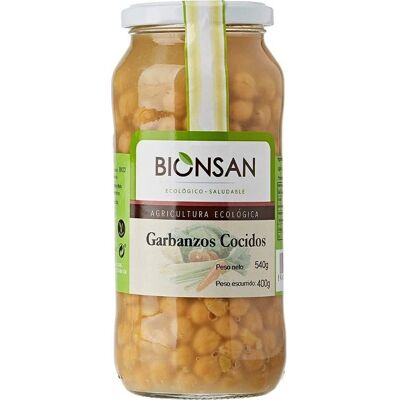 Bionsan Eco 400 g - Garbanzos Cocidos Bionsan Eco 400 g - Garbanzos Cocidos
