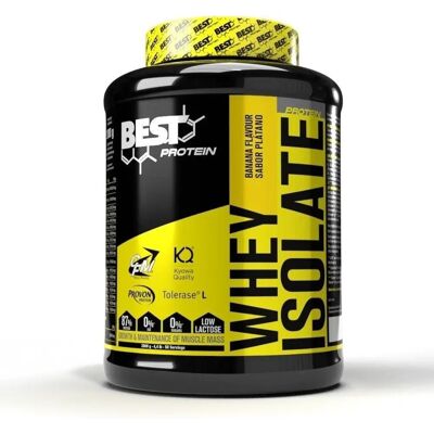 Best Protein Banan Isolat Whey 2500g - Proteinpulver Best Protein Banan Isolat Whey 2500g - Proteinpulver