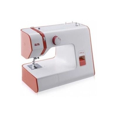 Alfa Next 20 Spring Plus - Wit en roze - Naaimachine Alfa Next 20 Spring Plus - Wit en roze - Naaimachine