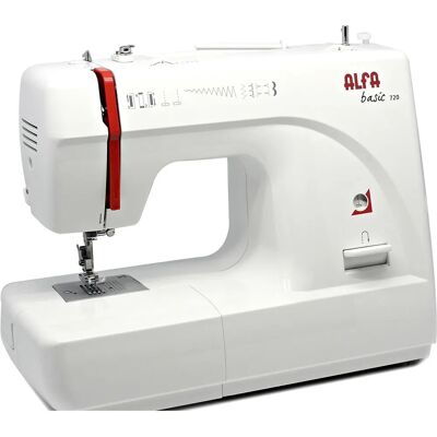 Alfa 720+ 9 - Biały - Elektroniczna maszyna do szycia Alfa 720+ 9 - Biały - Elektroniczna maszyna do szycia