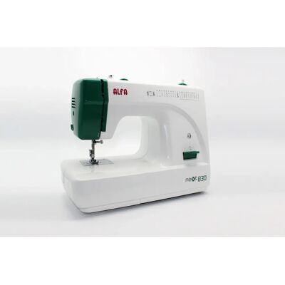 Alfa Next 830 - Verde, Blanco - Máquina de coser Alfa Next 830 - Verde, Blanco - Máquina de coser