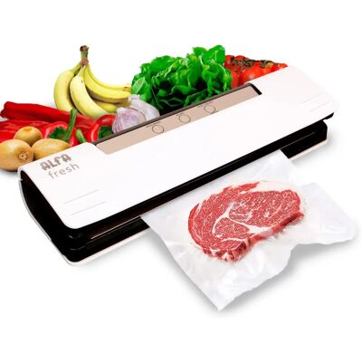 Envasadora al Vacío ALFA Fresh - Luz LED, Fácil de Limpiar - Envasadora al Vacío Envasadora al Vacío ALFA Fresh - Luz LED, Fácil de Limpiar - Envasadora al Vacío