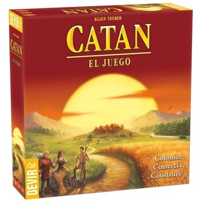 Devir Catan Junior Gioco da Tavolo - Strategia - 4 Giocatori Devir Catan Junior Gioco da Tavolo - Strategia - 4 Giocatori