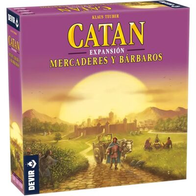 Devir Catan Mercaderes y Bárbaros - Juego de Mesa Devir Catan Mercaderes y Bárbaros - Juego de Mesa