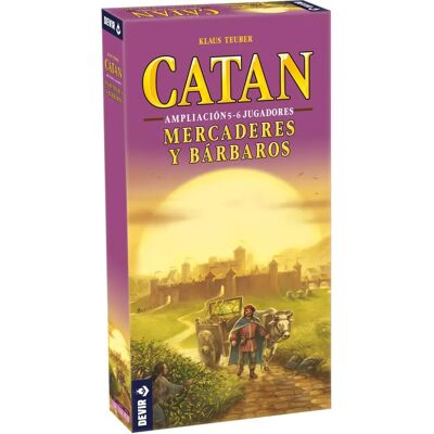 Devir Catan - Espansione Mercanti e Barbari - 5-6 Giocatori Devir Catan - Espansione Mercanti e Barbari - 5-6 Giocatori