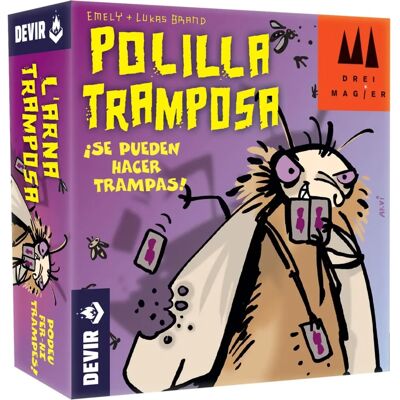 Devir Jeu de Société - Polilla Tramposa - Enfants 3+ - 5 Joueurs - Publicité Devir Jeu de Société - Polilla Tramposa - Enfants 3+ - 5 Joueurs - Publicité