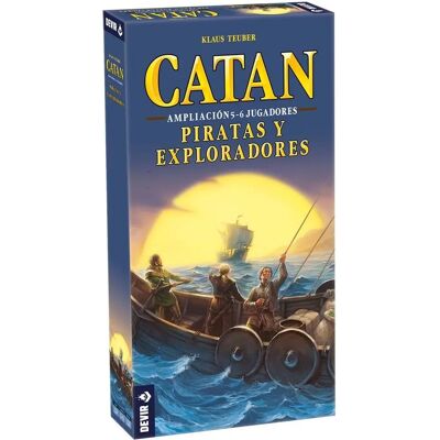 Expansão Catan Piratas e Exploradores - 5-6 Jogadores Expansão Catan Piratas e Exploradores - 5-6 Jogadores