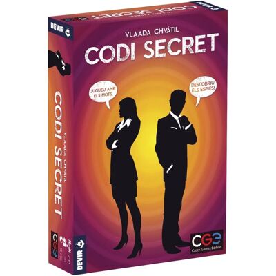 Devir Codi Secret - Jeu de Société - 8+ Ans - 15 Min - 2-8 Joueurs Devir Codi Secret - Jeu de Société - 8+ Ans - 15 Min - 2-8 Joueurs