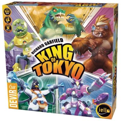 Devir King Of Tokyo Jeu de Plateau Tactique - Amusement en Famille Devir King Of Tokyo Jeu de Plateau Tactique - Amusement en Famille