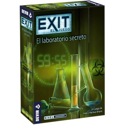 Devir Exit: El Laboratorio Secreto Juego de Mesa - Escape Puzzle Devir Exit: El Laboratorio Secreto Juego de Mesa - Escape Puzzle