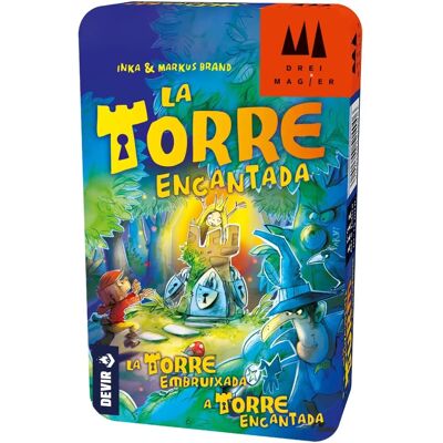 Devir La Torre Encantada - Jogo de tabuleiro mini para 2-4 jogadores - +5 anos Devir La Torre Encantada - Jogo de tabuleiro mini para 2-4 jogadores - +5 anos