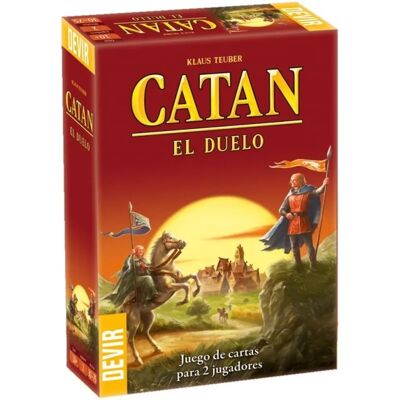 Devir Catan Duello - Gioco da Tavolo per 2 Giocatori Devir Catan Duello - Gioco da Tavolo per 2 Giocatori