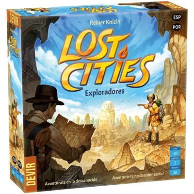 Devir Iberia Lost Cities - Explorers Jogo de Mesa - Diversão e Estratégia Devir Iberia Lost Cities - Explorers Jogo de Mesa - Diversão e Estratégia