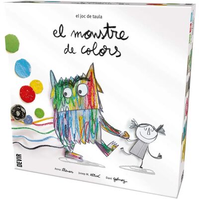 Devir Monstre de couleurs - Jeu de société Devir Monstre de couleurs - Jeu de société