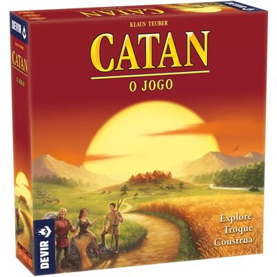 Devir Catan - Jogo de Estratégia para 2-4 Jogadores Devir Catan - Jogo de Estratégia para 2-4 Jogadores