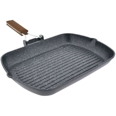Jata GMA35 Kilimanjaro Grillpfanne - Rechteckig - 35cm x 25cm - Grillpfanne Jata GMA35 Kilimanjaro Grillpfanne - Rechteckig - 35cm x 25cm - Grillpfanne