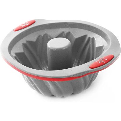 Jata Stampo da Forno - Silicone Platino, 21cm, Antiaderente Jata Stampo da Forno - Silicone Platino, 21cm, Antiaderente
