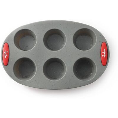 Stampo da forno Jata MC62 - Stampi in silicone per muffin - 6 cavità Stampo da forno Jata MC62 - Stampi in silicone per muffin - 6 cavità