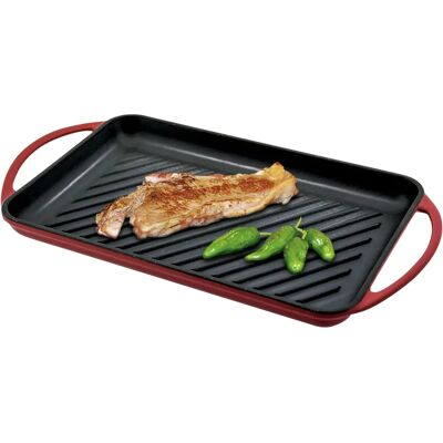 Jata GR33 Panier de Grill en Fonte Émaillée - Publicité Jata GR33 Panier de Grill en Fonte Émaillée - Publicité