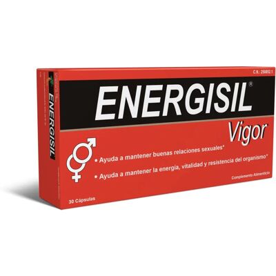 Pharma Otc Energisil Vigor - Ginseng 1000mg - Suplemento alimenticio Pharma Otc Energisil Vigor - Ginseng 1000mg - Suplemento alimenticio