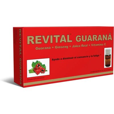 Pharma OTC Guarana Revital 20 Ampoules - Suplemento alimenticio Pharma OTC Guarana Revital 20 Ampoules - Suplemento alimenticio
