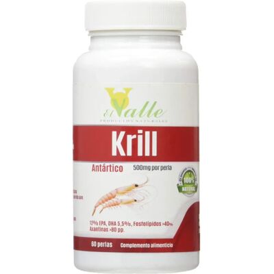 El Valle Krill Oil 60 Softgels - Dietary Supplement El Valle Krill Oil 60 Softgels - Dietary Supplement