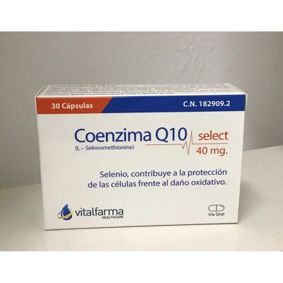 Vitalfarma Coenzym Q10 30 Kapseln - Nahrungsergänzungsmittel Vitalfarma Coenzym Q10 30 Kapseln - Nahrungsergänzungsmittel