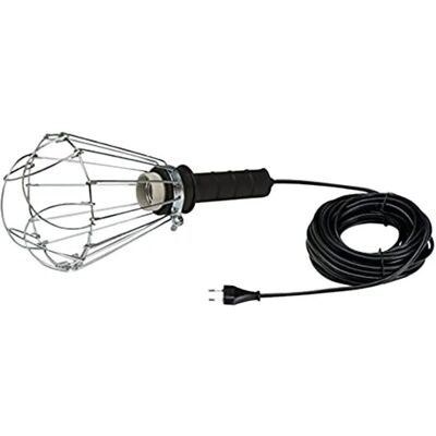 Famatel Famatel 102453 Lámpara Portátil de Goma - 200W, Cable 10m Famatel Famatel 102453 Lámpara Portátil de Goma - 200W, Cable 10m