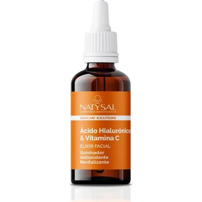 Natysal Gesichts-Elixier mit Hyaluronsäure und Vitamin C - Elixier Natysal Gesichts-Elixier mit Hyaluronsäure und Vitamin C - Elixier