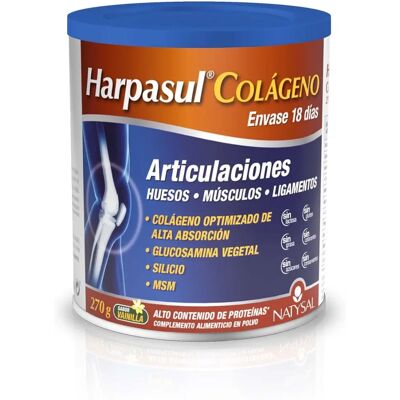 Natysal Harpasul Kollagen - Vanille - Gelenk-Unterstützung - 270g Natysal Harpasul Kollagen - Vanille - Gelenk-Unterstützung - 270g