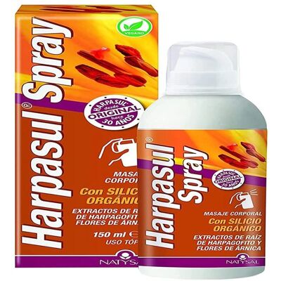 Natysal Harpasul 150 ml Spray - Analgésico tópico efecto frío-calor Natysal Harpasul 150 ml Spray - Analgésico tópico efecto frío-calor