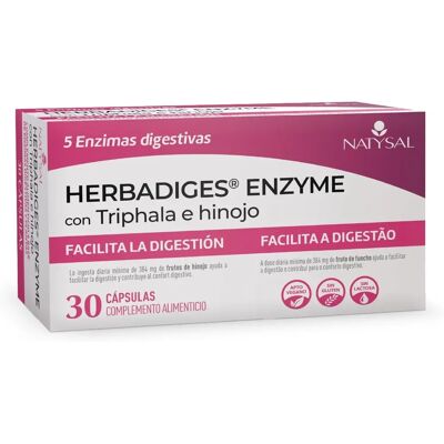 Natysal Herbadiges Enzima 30 Cápsulas - Apoyo Digestivo Natysal Herbadiges Enzima 30 Cápsulas - Apoyo Digestivo