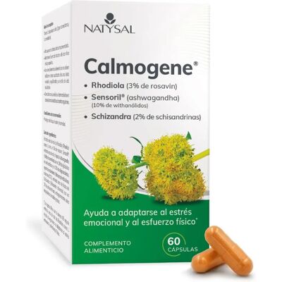 Natysal Calmogene Complejo de Rhodiola - Complemento alimenticio Natysal Calmogene Complejo de Rhodiola - Complemento alimenticio
