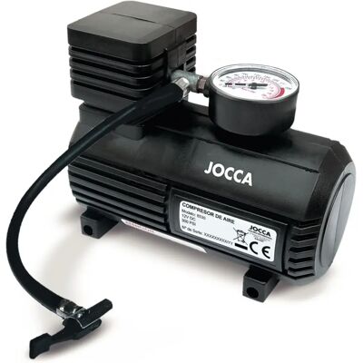 Compresseur d'air portable Jocca - 12V, 300psi, buses, manomètre Compresseur d'air portable Jocca - 12V, 300psi, buses, manomètre
