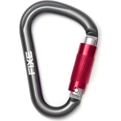 Mosquetón Lotus Stone Automático FIXE CLIMBING GEAR - Cierre de seguridad, Ligero, Resistencia 25 kN Mosquetón Lotus Stone Automático FIXE CLIMBING GEAR - Cierre de seguridad, Ligero, Resistencia 25 kN