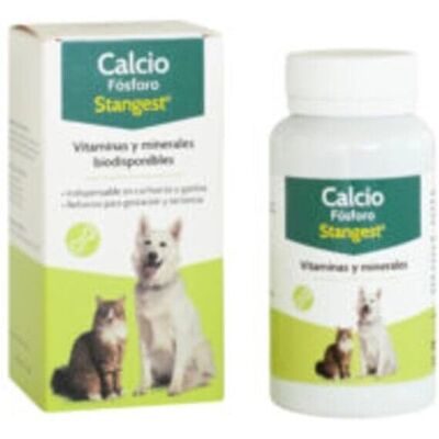 Stanvet Stangest Tabletas de Calcio y Fósforo - Suplemento para Perros y Gatos Stanvet Stangest Tabletas de Calcio y Fósforo - Suplemento para Perros y Gatos