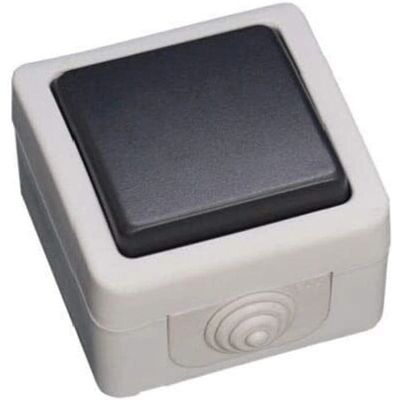 Interruttore Impermeabile GSC Evolution - 10A 250V IP44 - Grigio Interruttore Impermeabile GSC Evolution - 10A 250V IP44 - Grigio
