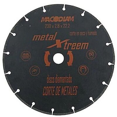 VDC Macodiam Disco Xtreem 230x2,8mm - Disco Diamantado para Corte de Metal VDC Macodiam Disco Xtreem 230x2,8mm - Disco Diamantado para Corte de Metal