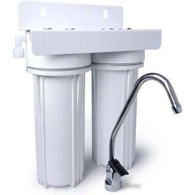 Filter Fresh Bbagua - Doppel-Under-Spülen-Wasserfilter Filter Fresh Bbagua - Doppel-Under-Spülen-Wasserfilter