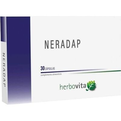 Herbovita Neradap 30 Cápsulas - Apoyo al Sistema Nervioso Herbovita Neradap 30 Cápsulas - Apoyo al Sistema Nervioso