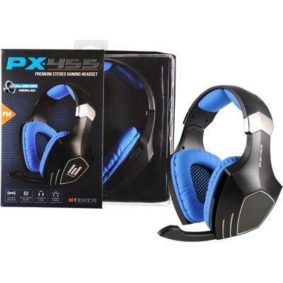 Casque Gaming Indeca Px455 - Stéréo, Microphone, 50mm Diaphragme - Publicité Casque Gaming Indeca Px455 - Stéréo, Microphone, 50mm Diaphragme - Publicité