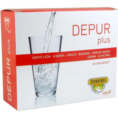 Herdibel Depur Plus - 24 Unicadose - Complemento alimenticio Herdibel Depur Plus - 24 Unicadose - Complemento alimenticio