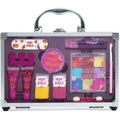MYA Cosmetics - MEU PRIMEIRO KIT DE MAQUIAGEM - 9 SOMBRAS + ROSTO + GLOSS MYA Cosmetics - MEU PRIMEIRO KIT DE MAQUIAGEM - 9 SOMBRAS + ROSTO + GLOSS