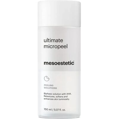 mesoestetic Ultimate Micropeel - Eksfolierende behandling med AHA-alkali mesoestetic Ultimate Micropeel - Eksfolierende behandling med AHA-alkali