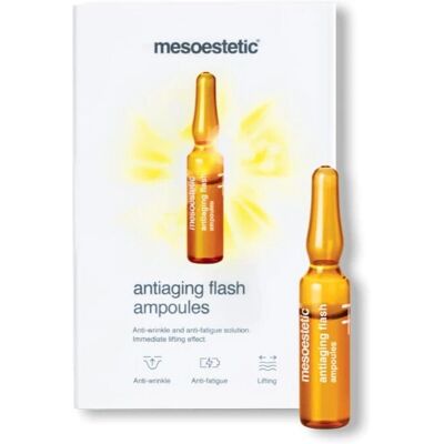 Ampoules Flash Anti-Âge mesoestetic - Pack de 10 - Publicité Ampoules Flash Anti-Âge mesoestetic - Pack de 10 - Publicité