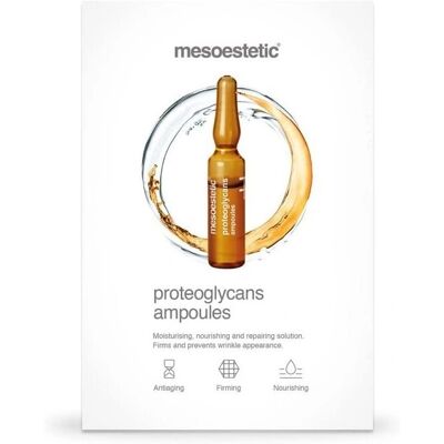 Ampoules Mesoestetic Proteoglycans - Élasticité de la peau - Publicité Ampoules Mesoestetic Proteoglycans - Élasticité de la peau - Publicité