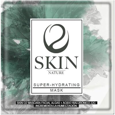 Máscara facial com ácido hialurônico Skin O2 - Hidratante Máscara facial com ácido hialurônico Skin O2 - Hidratante