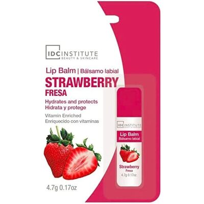 Bálsamo Labial de Morango IDC Institute - Hidratante para todos os lábios Bálsamo Labial de Morango IDC Institute - Hidratante para todos os lábios