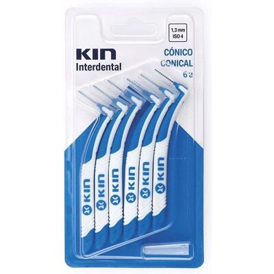 Kin Interdental Cónico 1.3mm - Interdental Brushes Kin Interdental Cónico 1.3mm - Interdental Brushes