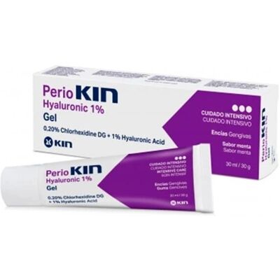 Kin PerioHyaluronic 1% Gel 30 ml - Mundgel Kin PerioHyaluronic 1% Gel 30 ml - Mundgel